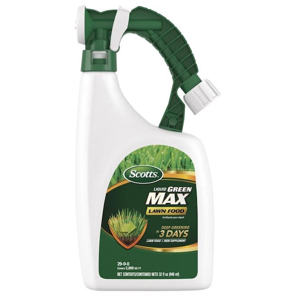 Scotts Scotts Liquid Green Max All-Purpose Lawn Fertilizer For Multiple Grass Types 2000 sq ft 3300910 - main